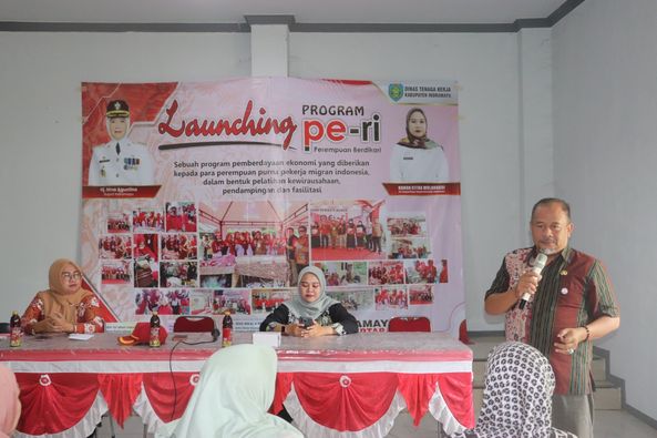 Pemerintah Kecamatan Karangampel Bersama Disnaker Kabupaten Indramayu Galakkan Program PERI